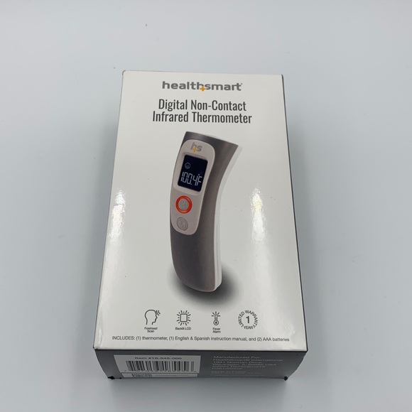 HealthSmart Non-Contact Instant Read Infrared Forehead Thermometer - Picture 2 of 9